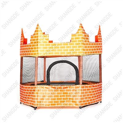 60palcová dětská trampolína Castle